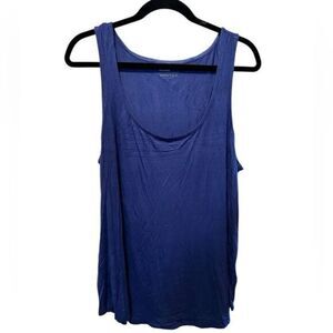 NWOT Covington Women’s Royal Blue Scoop Neck Tank Top - Size 1XL